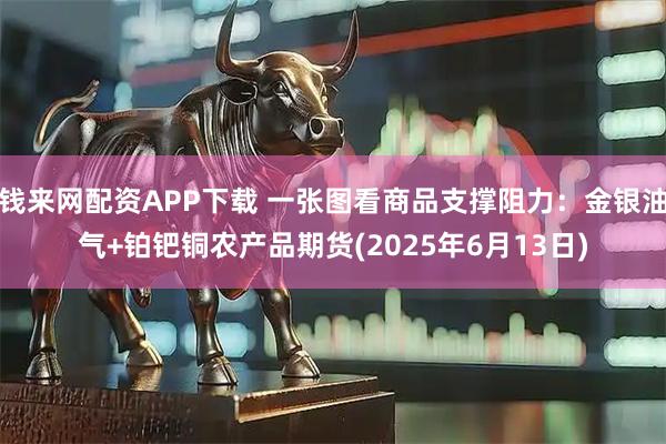 钱来网配资APP下载 一张图看商品支撑阻力：金银油气+铂钯铜农产品期货(2025年6月13日)